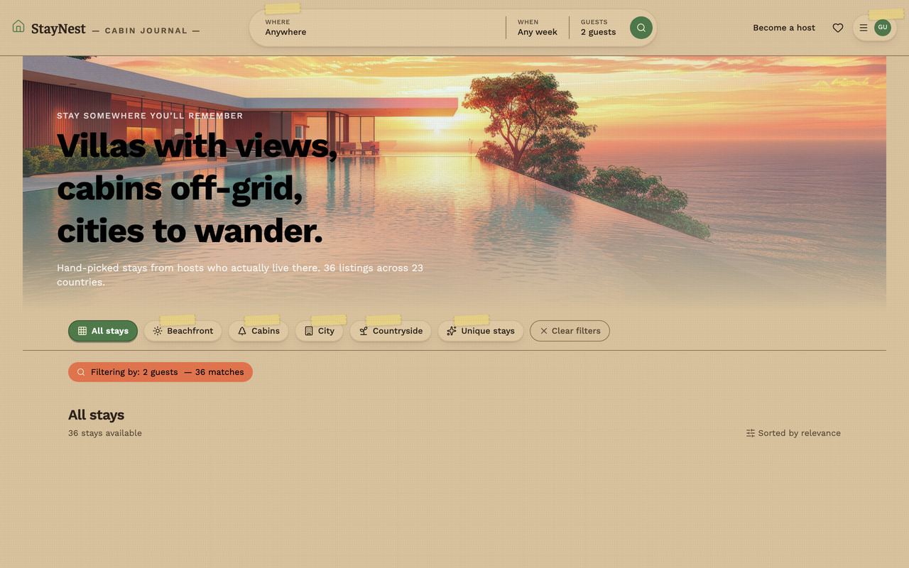 StayNest screenshot